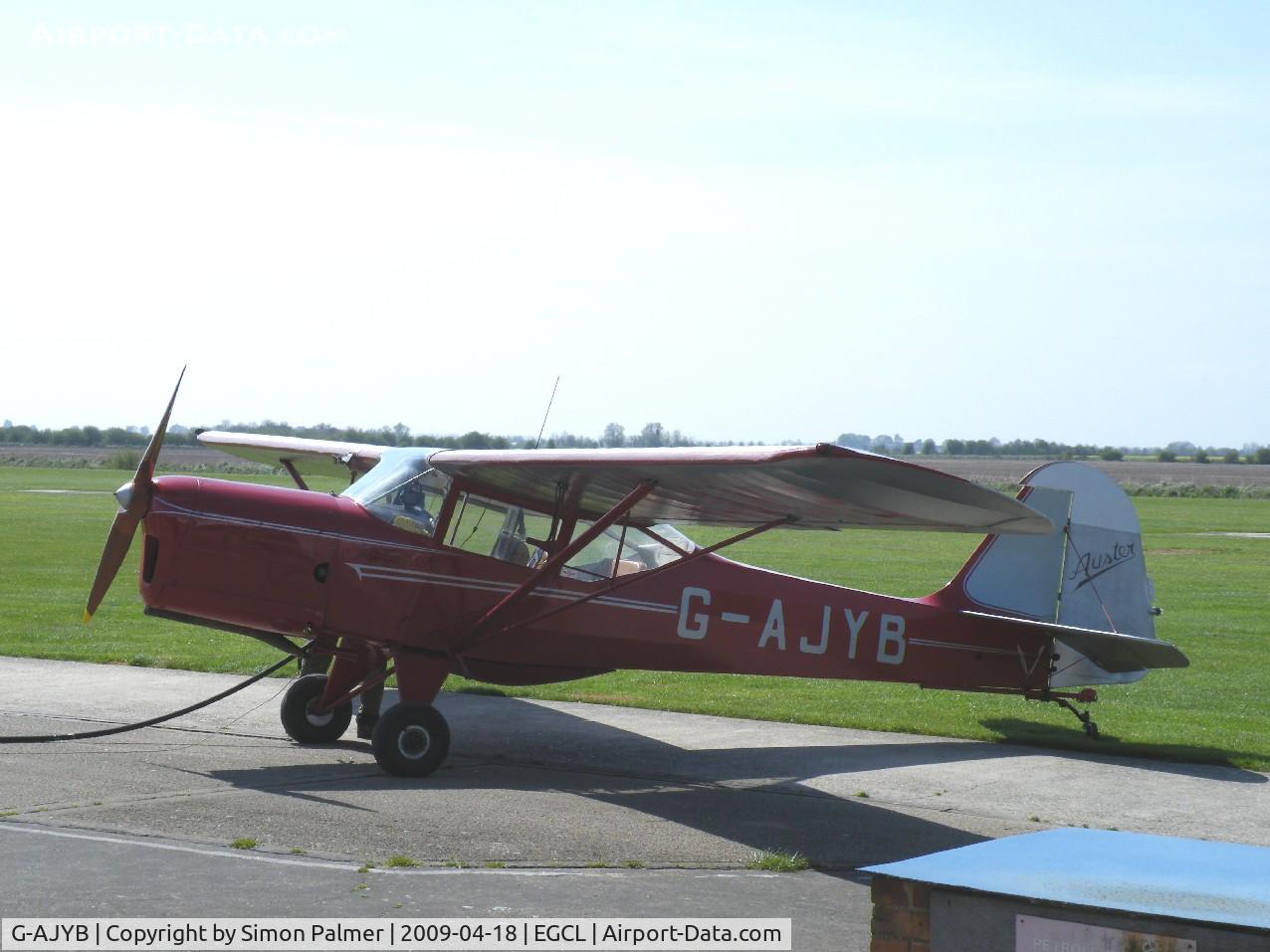 G-AJYB, 1945 Taylorcraft J-1N Alpha C/N 847, Auster refuelling at Fenland