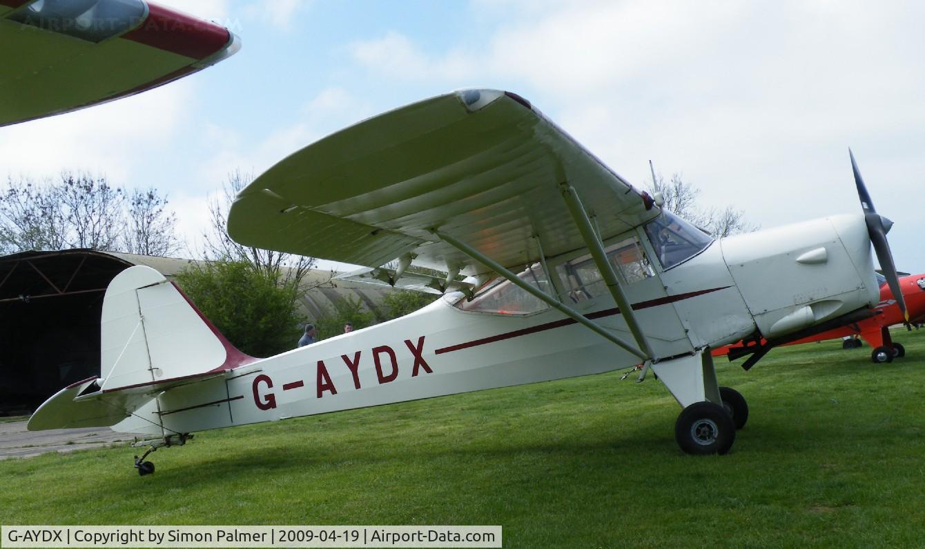 G-AYDX, 1968 Beagle A-61 Terrier 2 C/N B.647, Terrier seen at Spanhoe during the Auster Fly-In