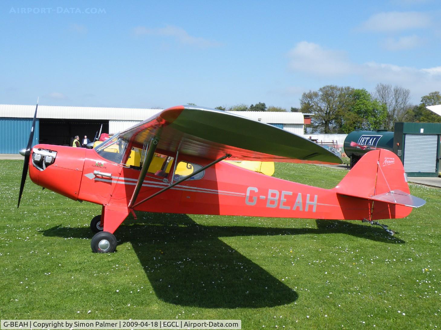 G-BEAH, 1946 Auster J-2 Arrow C/N 2366, Auster Arrow at the Daffodil Rally