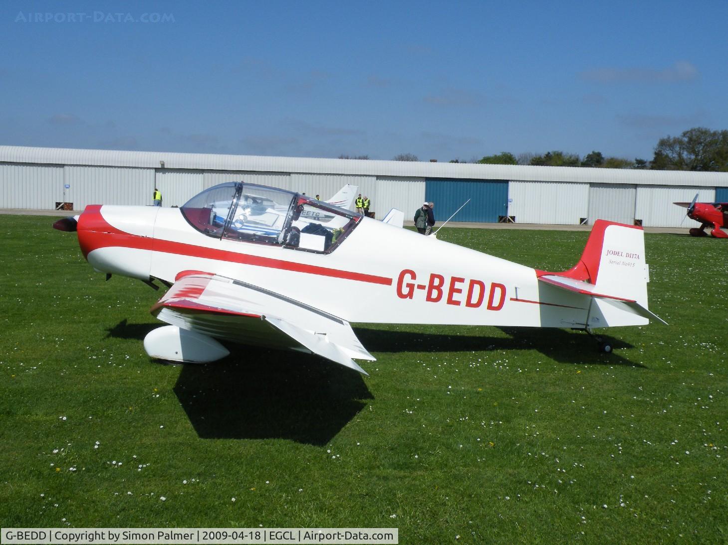 G-BEDD, 1958 Jodel D-117A C/N 915, Jodel D117A a frequent fly-in flyer