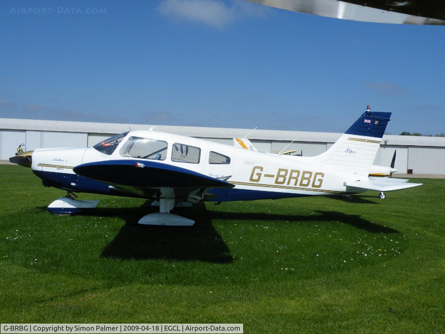 G-BRBG, 1975 Piper PA-28-180 Cherokee Archer C/N 28-7505248, PA-28 seen at Fenland