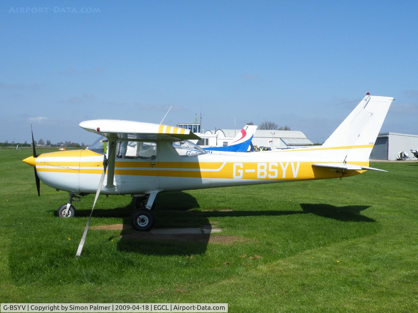G-BSYV, 1976 Cessna 150M C/N 150-78371, Cessna 150M based at Fenland