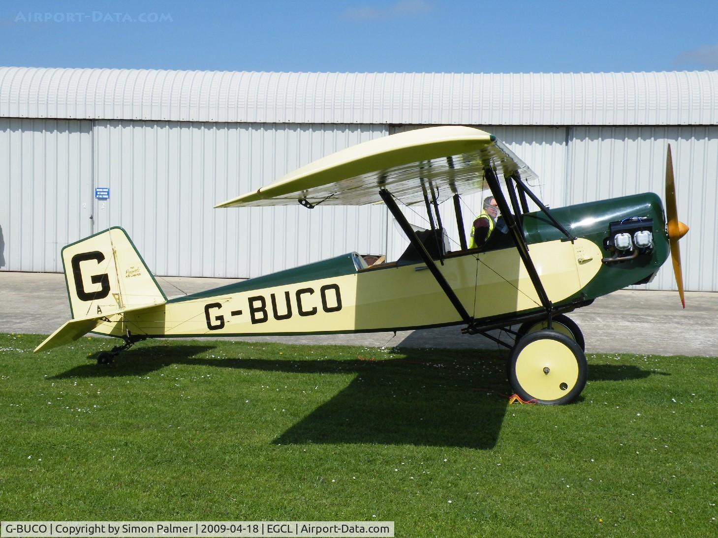 G-BUCO, 1992 Pietenpol Air Camper C/N PFA 047-11829, Pietenpol Air Camper at a sunny Fenland