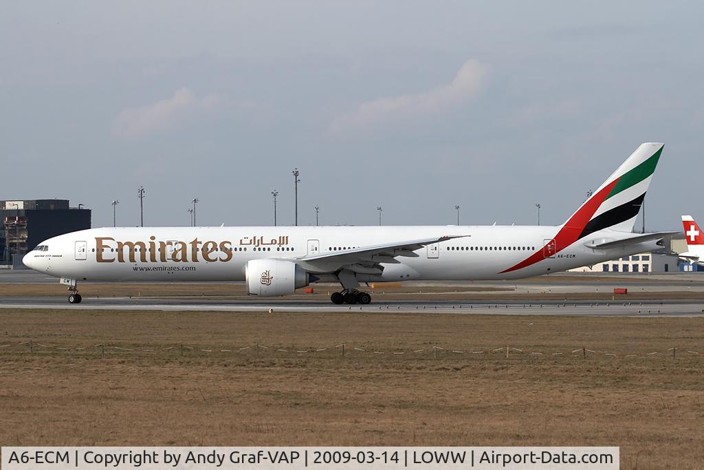 A6-ECM, 2009 Boeing 777-36N/ER C/N 37703, Emirates 777-300