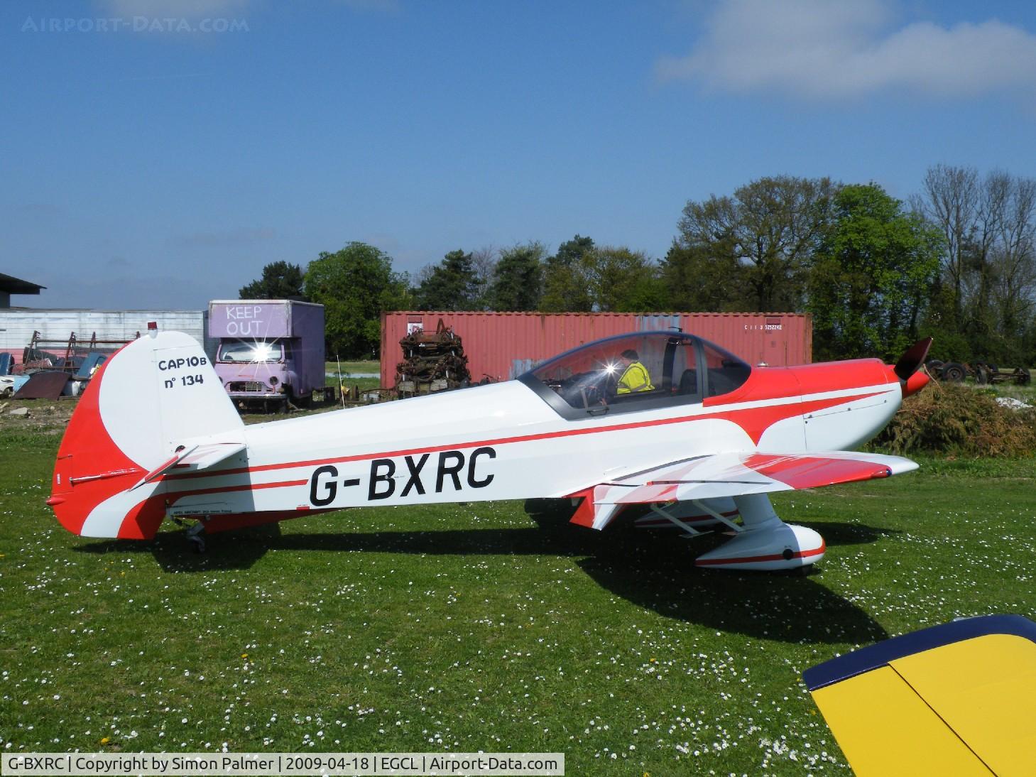 G-BXRC, 1980 Mudry CAP-10B C/N 134, CAP 10B visiting Fenland for the fly-in