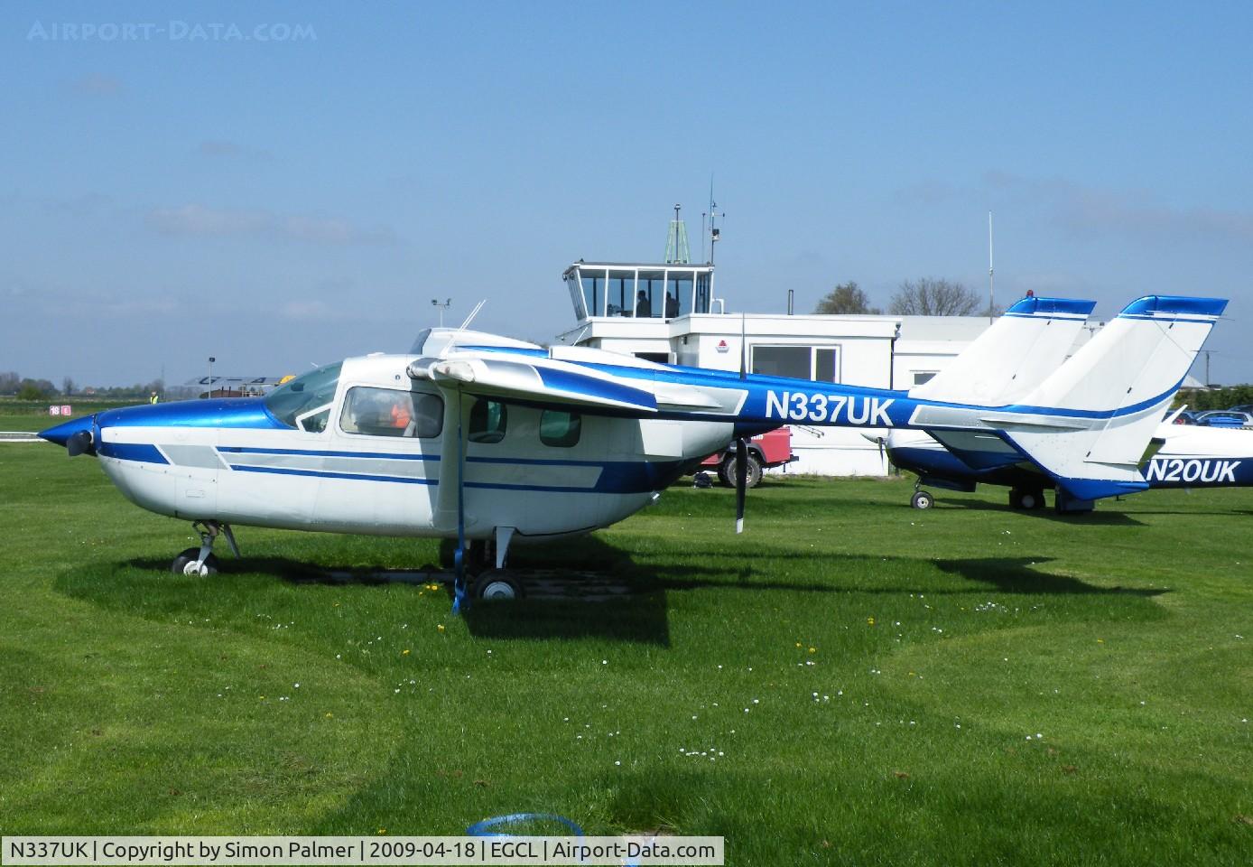 N337UK, Reims F337G C/N 0084, Cessna 337 seen at Fenland