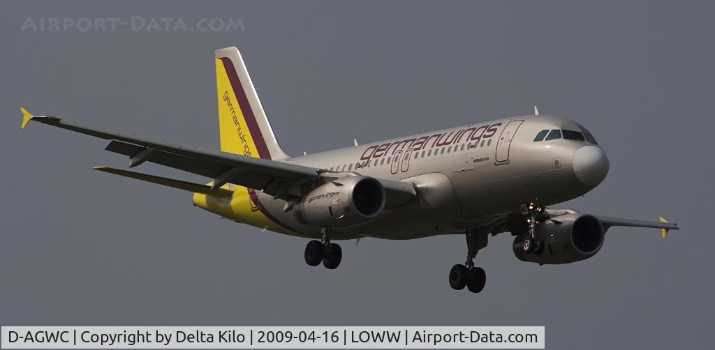 D-AGWC, 2006 Airbus A319-132 C/N 2976, GERMANWINGS  A319 with white nose