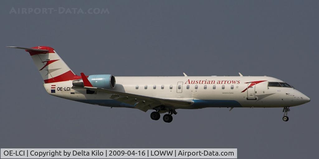 OE-LCI, 1996 Canadair CRJ-200LR (CL-600-2B19) C/N 7133, AUSTRIAN ARROWS