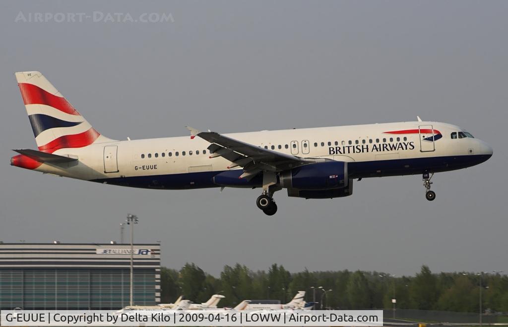 G-EUUE, 2002 Airbus A320-232 C/N 1782, British Airways