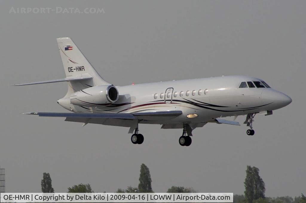 OE-HMR, 2008 Dassault Falcon 2000EX C/N 152, Tupack Verpackungen GmbH, Wien  Dassault Falcon 2000EX EASy c/n152