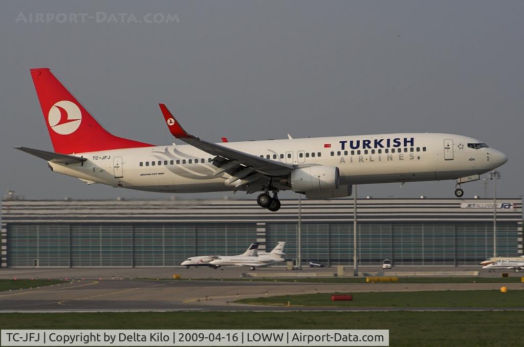 TC-JFJ, 1999 Boeing 737-8F2 C/N 29772, TURKISH AIRLINE  Boeing 	737-8F2  cn29772
