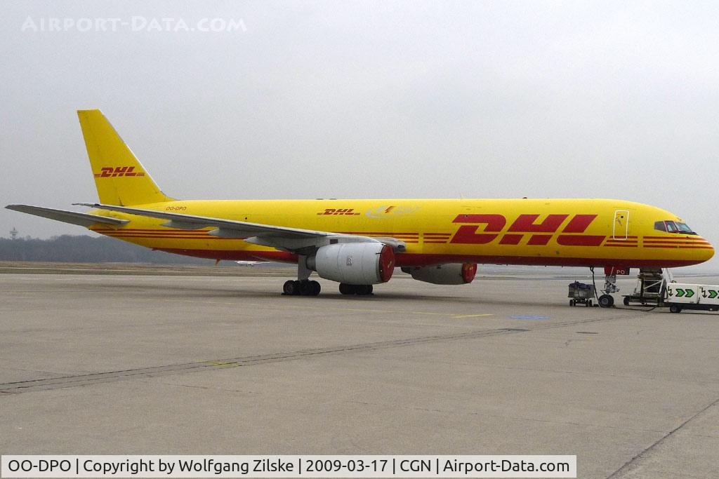 OO-DPO, 1985 Boeing 757-236 C/N 23398, visitor