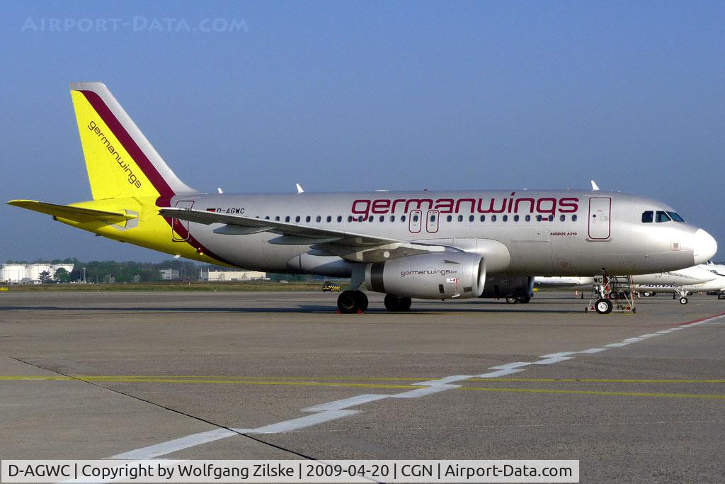 D-AGWC, 2006 Airbus A319-132 C/N 2976, visitor