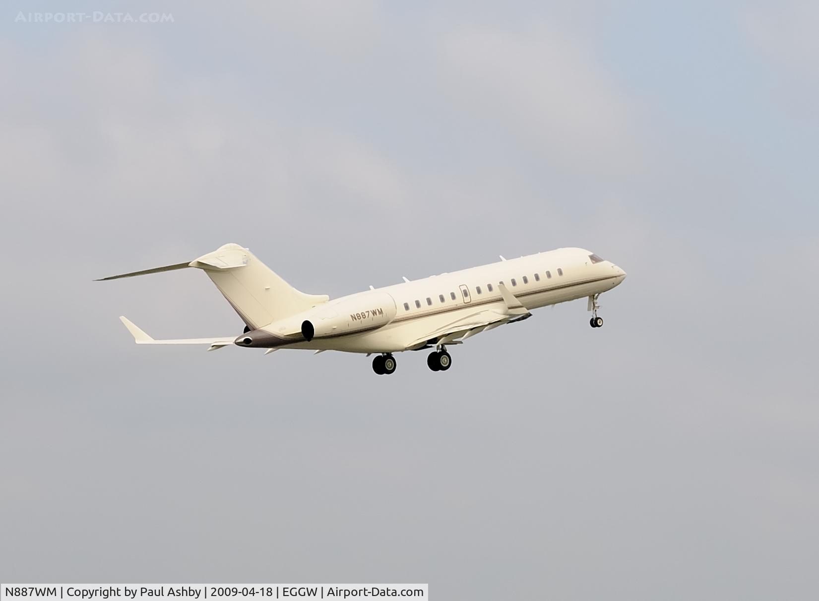 N887WM, 1999 Bombardier BD-700-1A10 Global Express C/N 9041, Bombardier BD-700