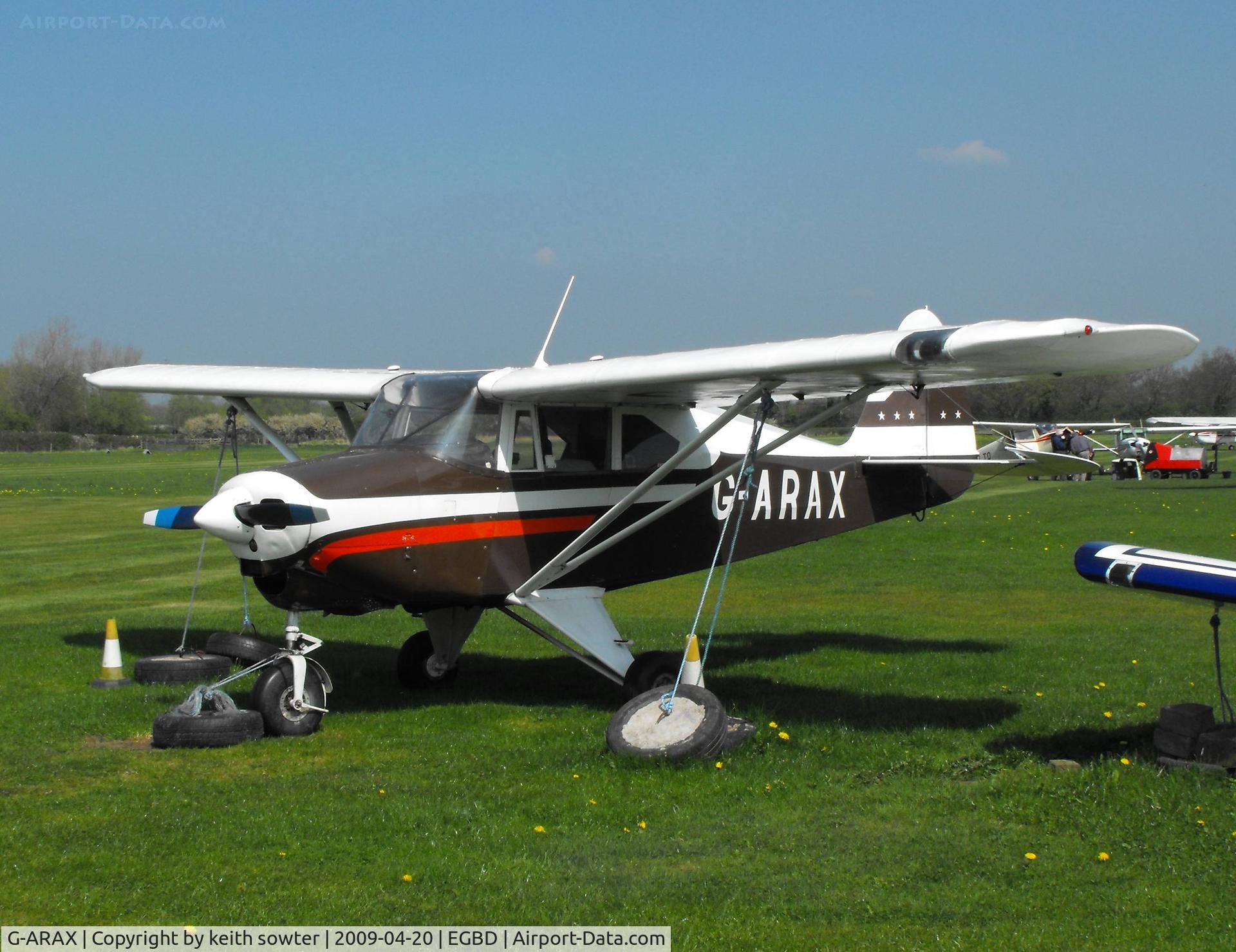 G-ARAX, 1956 Piper PA-22-150 Caribbean C/N 22-3830, Based aircraft
