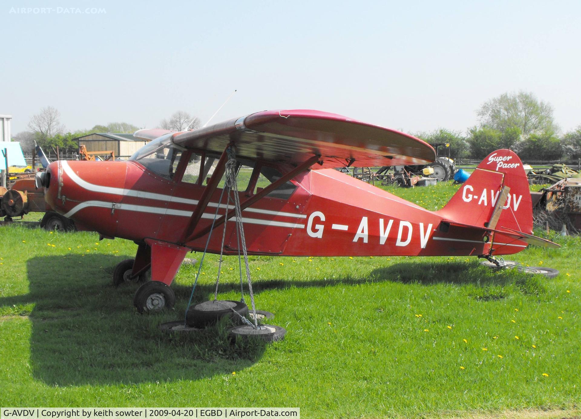 G-AVDV, 1956 Piper PA-22-150 Tri-Pacer C/N 22-3752, Based aircraft
