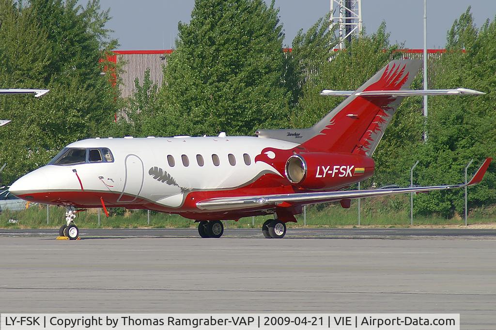 LY-FSK, 2008 Hawker Beechcraft 900XP C/N HA-0060, Aurela BAe 125