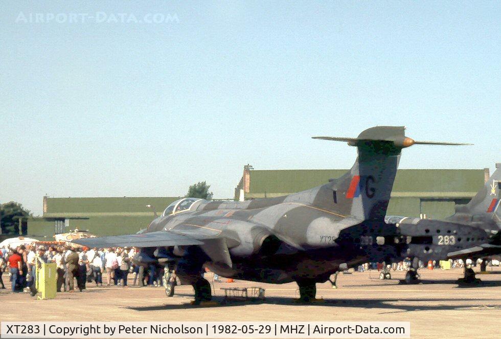 XT283, 1965 Hawker Siddeley Buccaneer S.2A C/N B3-05-65, Buccaneer S.2A of 237 Operational Conversion Unit at the 1982 RAF Mildenhall Air Fete.