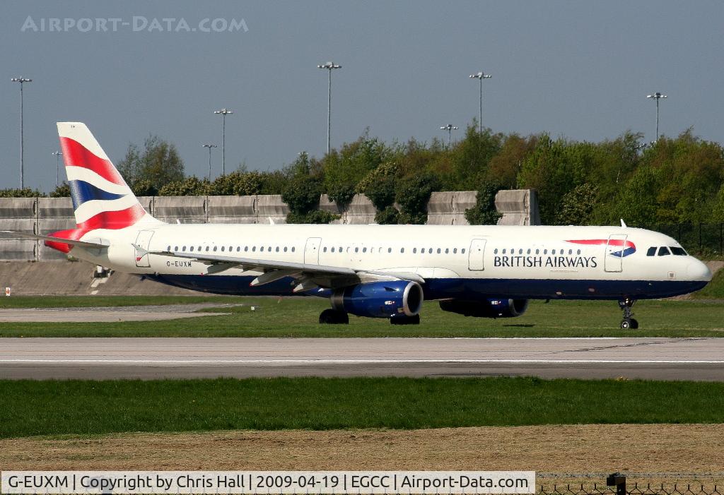 G-EUXM, 2007 Airbus A321-231 C/N 3290, British Airways
