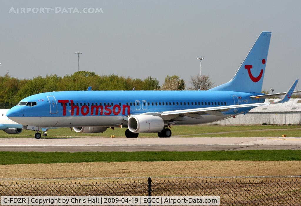 G-FDZR, 2009 Boeing 737-8K5 C/N 35145, Thomson