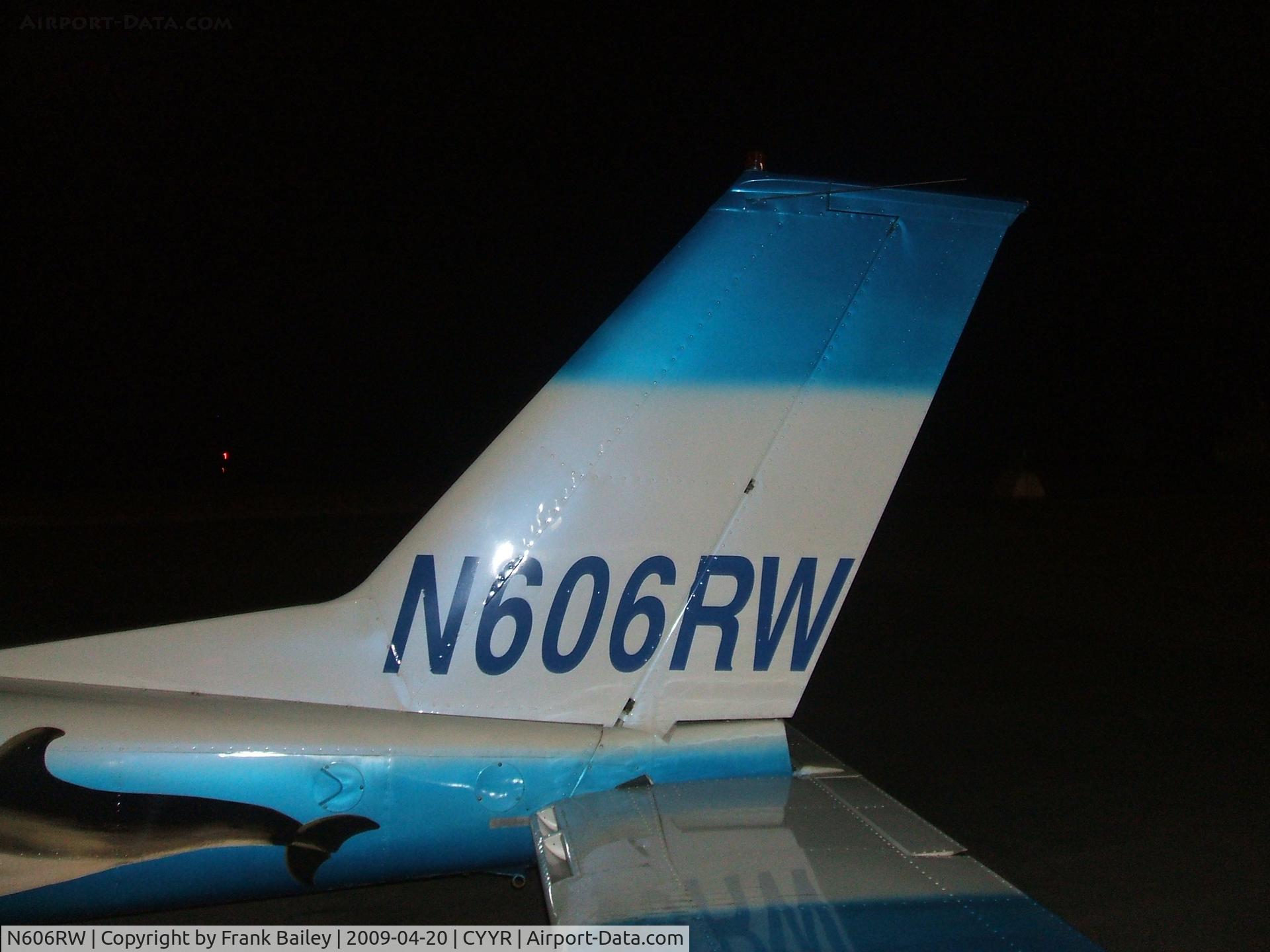 N606RW, 1976 Cessna 177RG Cardinal C/N 177RG0980, Parked at Woodward Aviation FBO, Goose Airport.