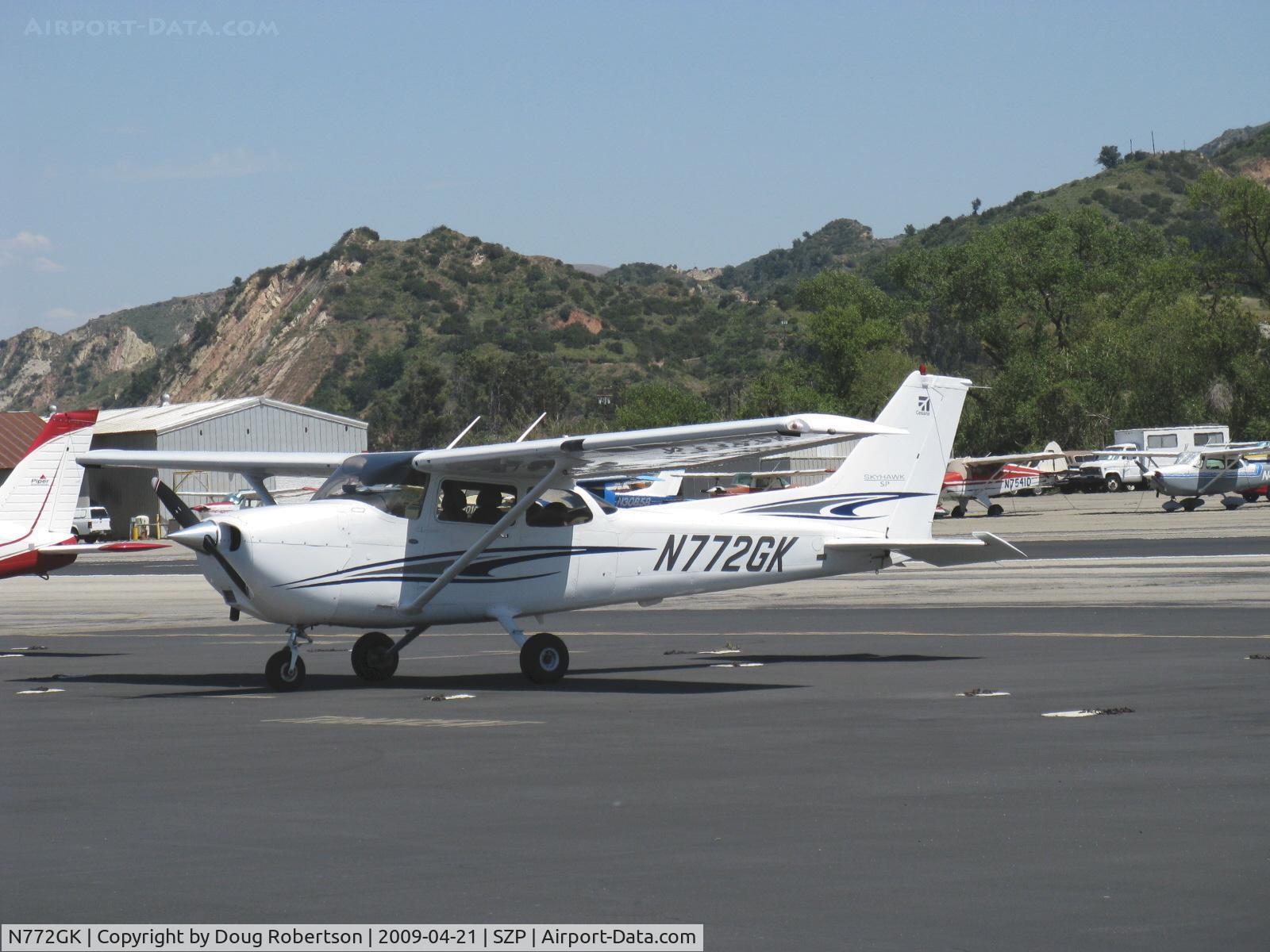 N772GK, 2005 Cessna 172S C/N 172S9885, 2005 Cessna 172S SKYHAWK SP II, Lycoming IO-360-L2A 180 Hp