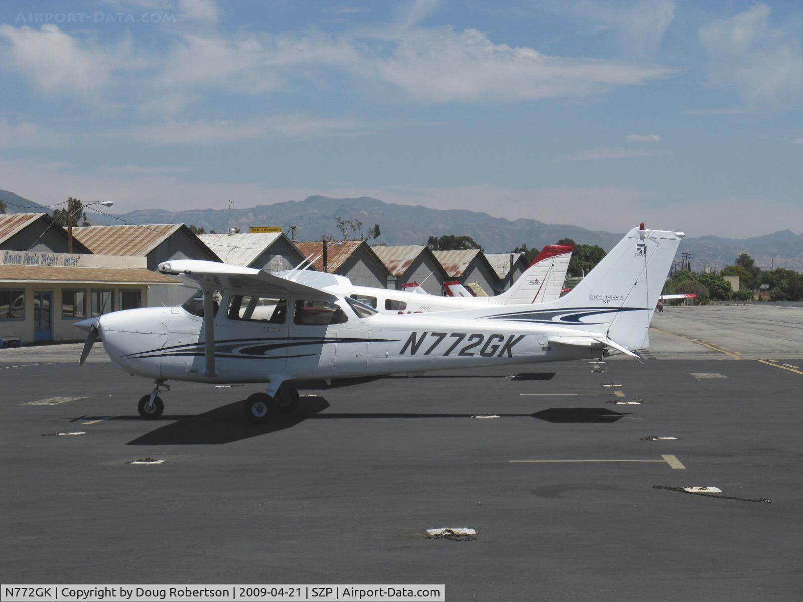 N772GK, 2005 Cessna 172S C/N 172S9885, 2005 Cessna 172S SKYHAWK SP II, Lycoming IO-360-L2A 180 Hp