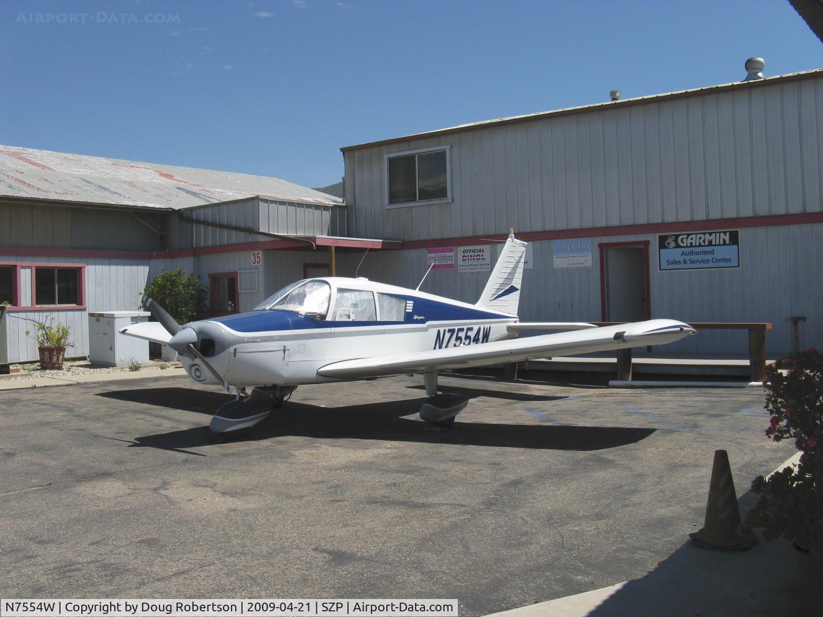 N7554W, 1963 Piper PA-28-180 Cherokee C/N 28-1493, 1963 Piper PA-28-180 CHEROKEE, Lycoming O&VO-360 180 Hp