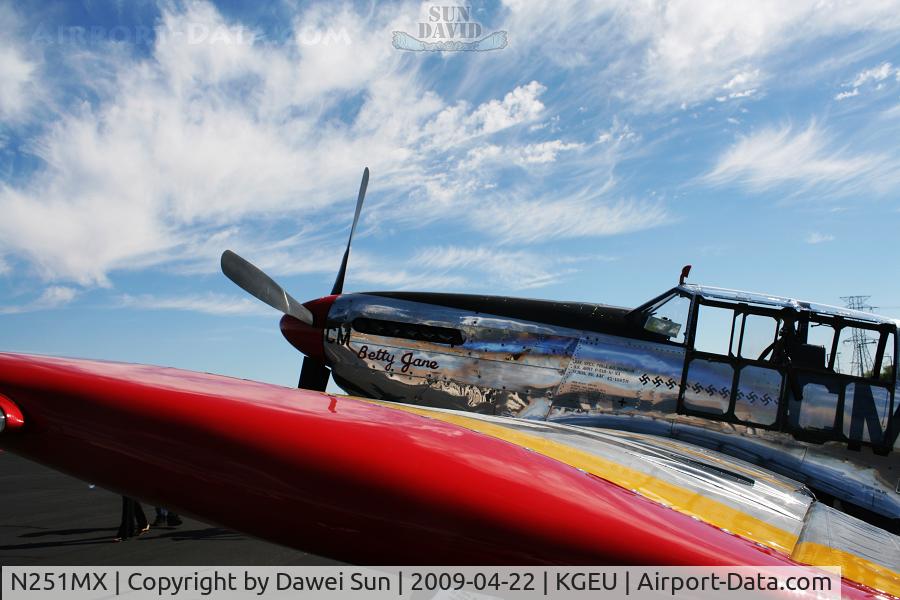 N251MX, 1943 North American P-51C-10 Mustang C/N 103-22730, P51