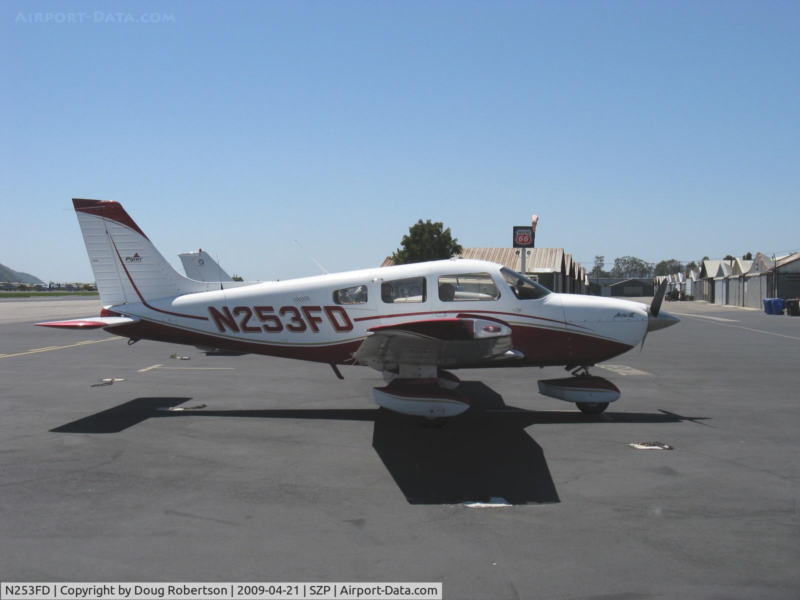 N253FD, Piper PA-28-181 Archer III C/N 2843321, Piper PA-28-181 ARCHER II, Lycoming O-360-A4M 180 Hp