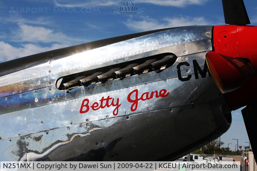 N251MX, 1943 North American P-51C-10 Mustang C/N 103-22730, P-51
