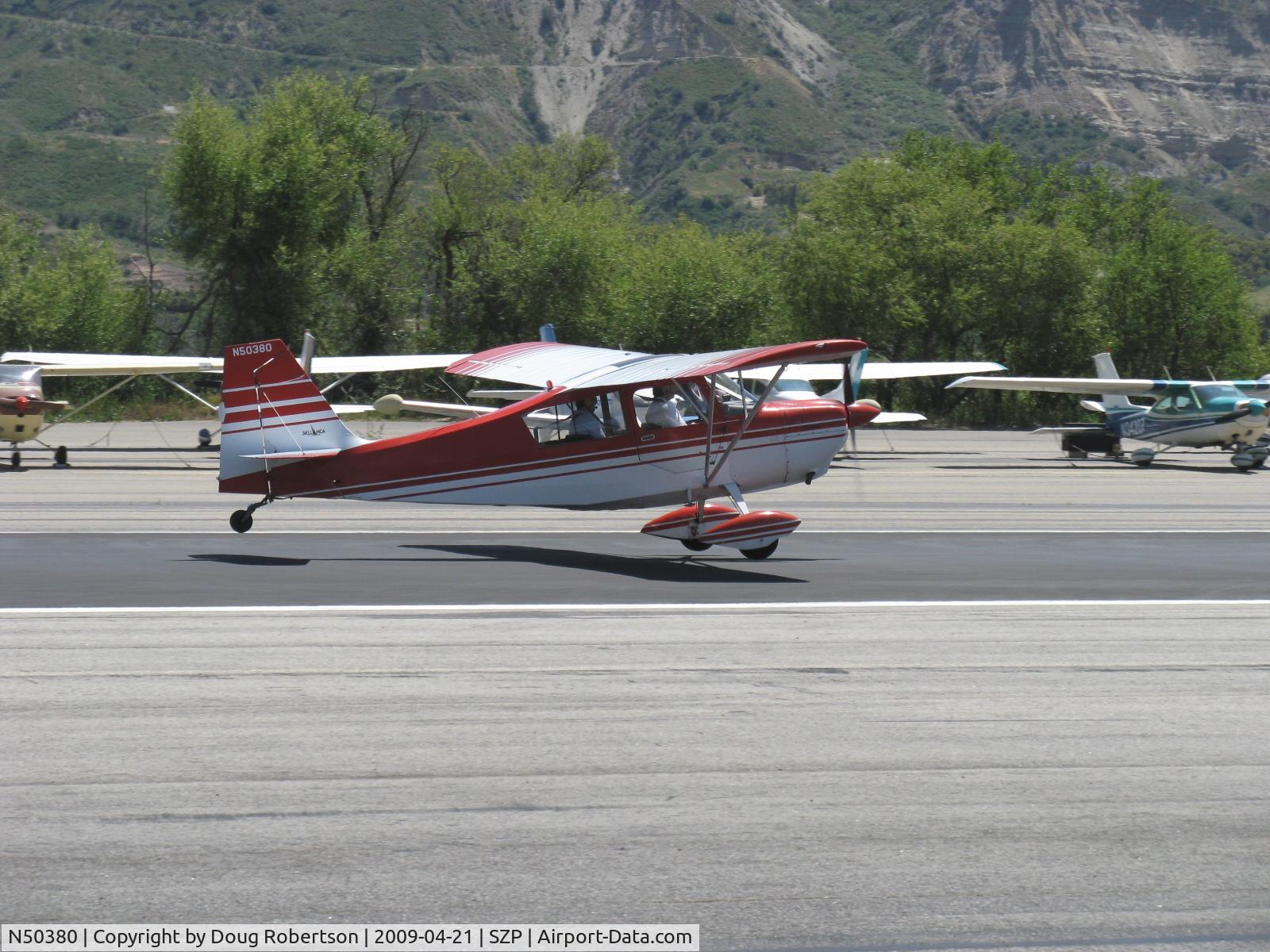 N50380, 1979 Bellanca 7ECA Citabria Citabria C/N 1291-79, 1979 Bellanca 7ECA CITABRIA, Lycoming O-235 115 Hp, takeoff Rwy 22