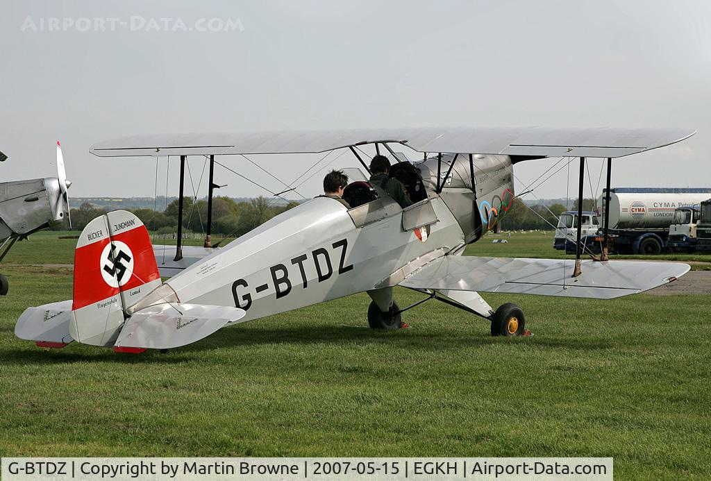 G-BTDZ, 1957 CASA 1-131E Jungmann C/N 2104, Taken 2007