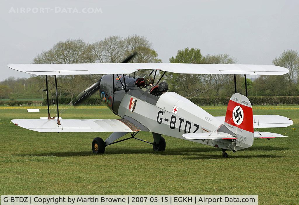 G-BTDZ, 1957 CASA 1-131E Jungmann C/N 2104, Taken 2007