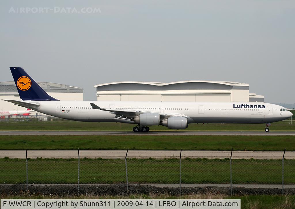 F-WWCR, 2009 Airbus A340-642X C/N 1005, C/n 1005 - To be D-AIHZ