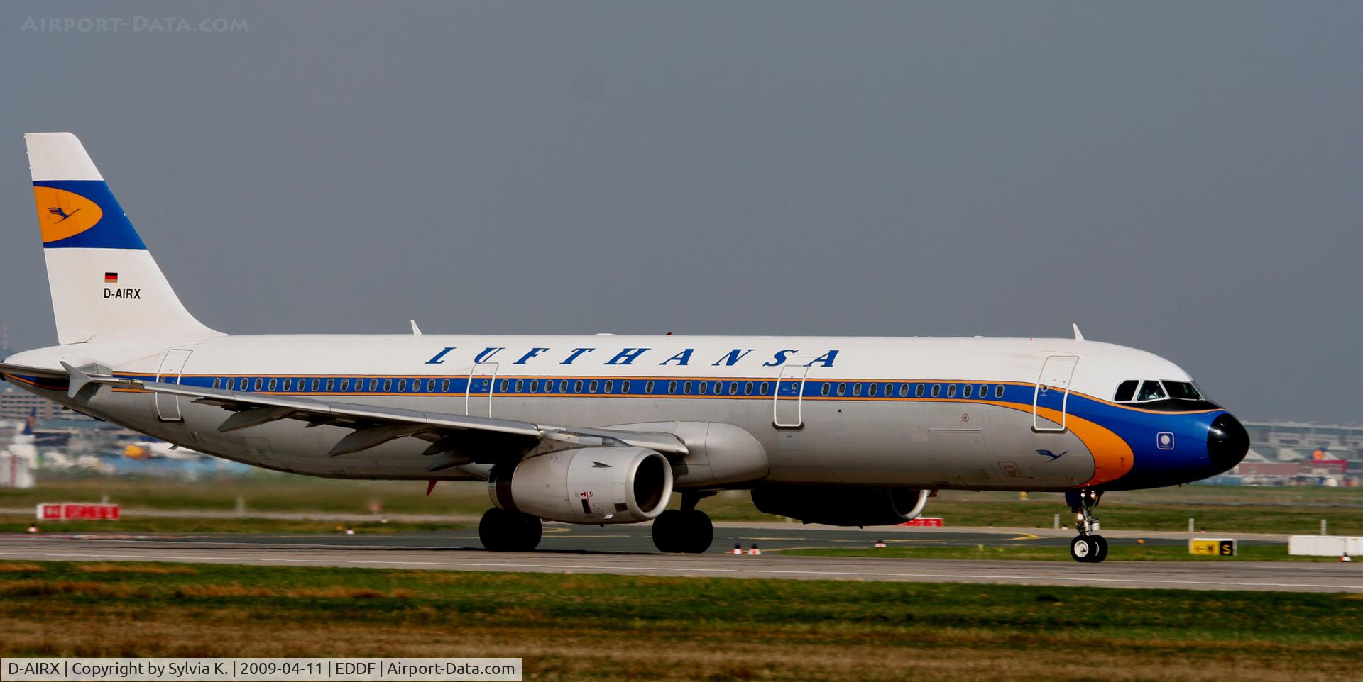 D-AIRX, 1998 Airbus A321-131 C/N 0887, Lufthansa Retro Airbus A321
