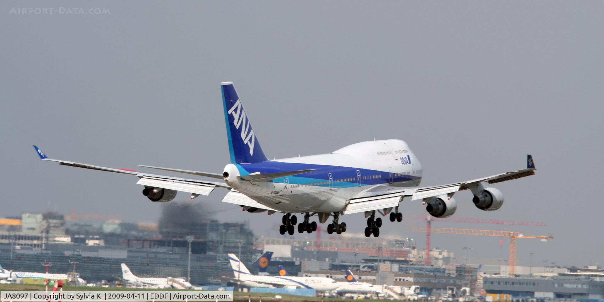 JA8097, 1991 Boeing 747-481 C/N 25135, ANA All Nippon Airways Boeing 747-400