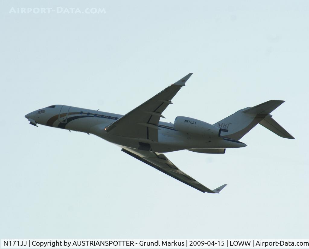 N171JJ, 2006 Bombardier BD-700-1A11 Global Express 5000 C/N 9209, MBI International & Partners