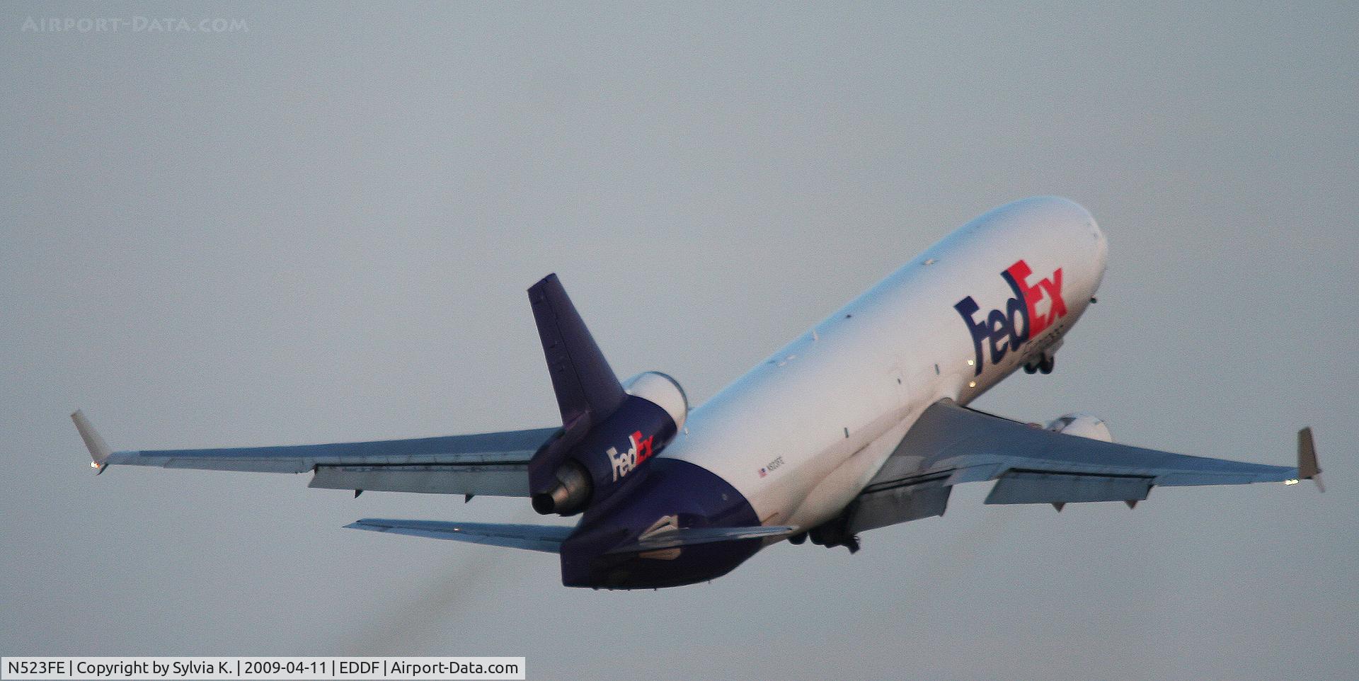 N523FE, 1993 McDonnell Douglas MD-11F C/N 48479, FedEX MD-11F