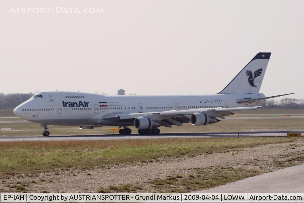 EP-IAH, 1976 Boeing 747-286M C/N 21218, Iran Air