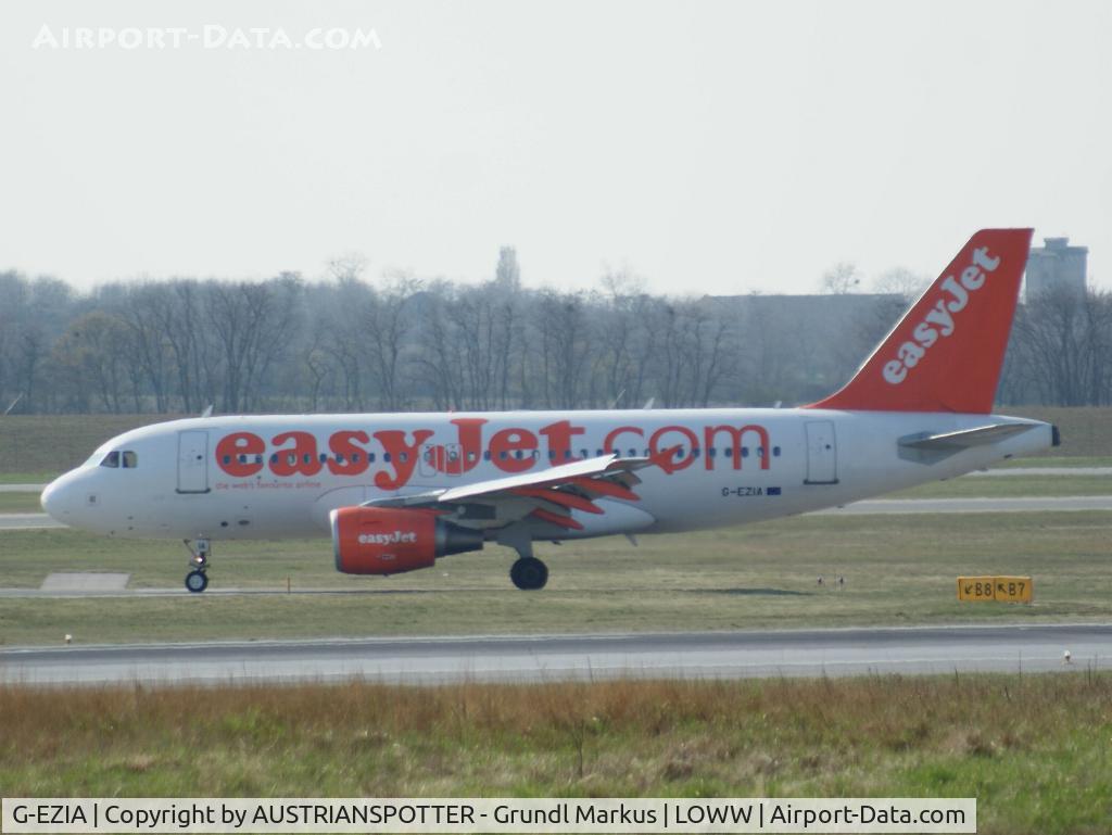 G-EZIA, 2005 Airbus A319-112 C/N 2420, EasyJet