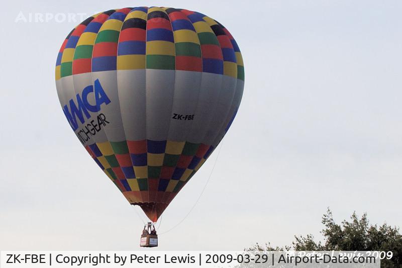 ZK-FBE, Kavanagh Balloons E-120 C/N KB109, Aoraki Balloon Safaris Ltd., Methven