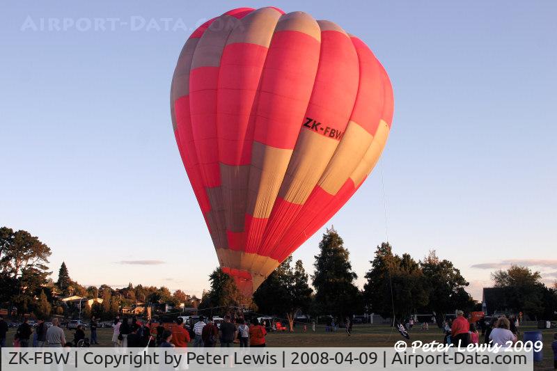 ZK-FBW, Kavanagh Balloons D-77 C/N KB090, Balloon Expedition Co. (NZ) Ltd., Auckland