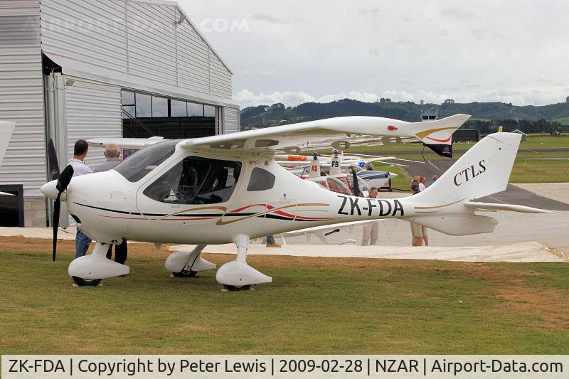 ZK-FDA, 2008 Flight Design CTLS C/N F-08-08-05, Sports Aircraft New Zealand Limited, Wellsford