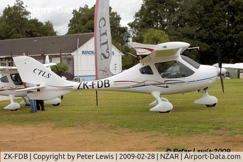 ZK-FDB, 2008 Flight Design CTLS C/N F-08-08-06, Sport Aircraft New Zealand Ltd., Wellsford