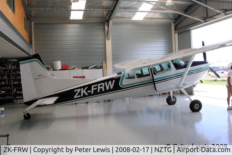 ZK-FRW, 1963 Cessna 185B Skywagon Skywagon C/N 185-0568, F R & M K Wright, Mt Maunganui