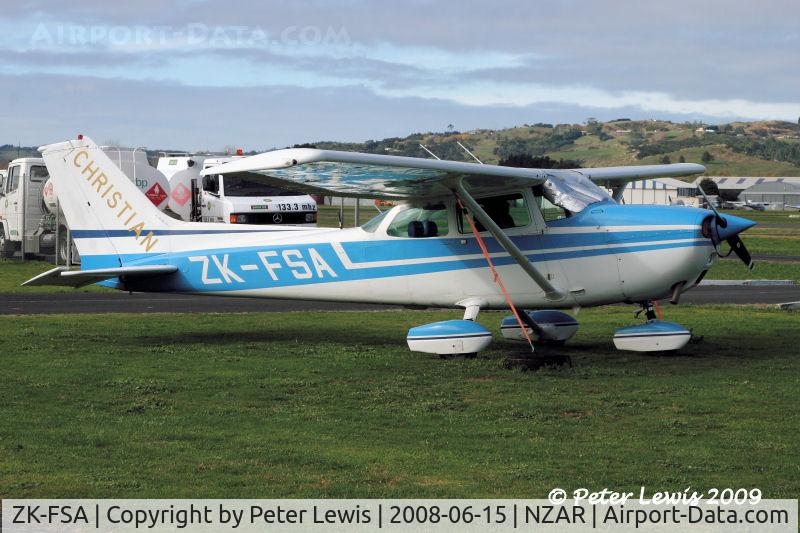 ZK-FSA, Cessna 172M C/N 17266554, D W & M R Brown, Auckland