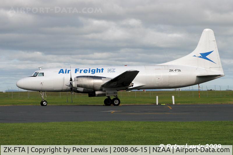 ZK-FTA, Convair 580(F) C/N 168, Air Freight NZ Ltd ., Auckland