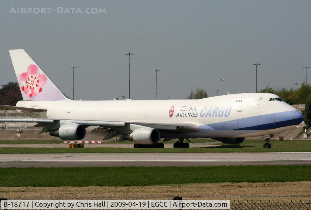 B-18717, 2004 Boeing 747-409F/SCD C/N 30769, China Airlines Cargo