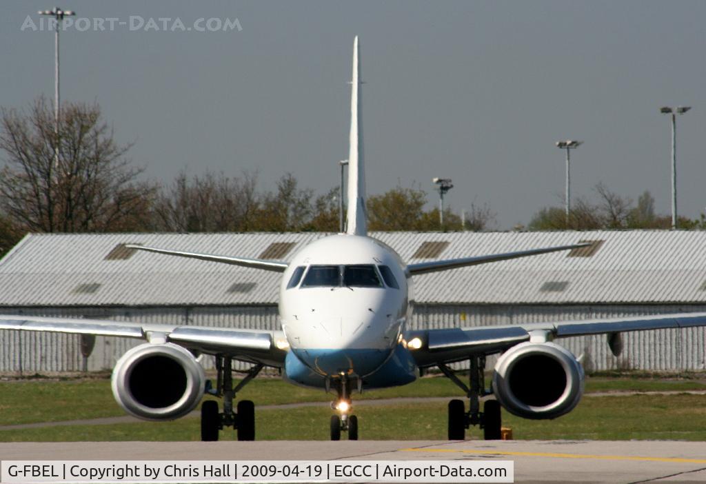 G-FBEL, 2008 Embraer 195LR (ERJ-190-200LR) C/N 19000184, flybe